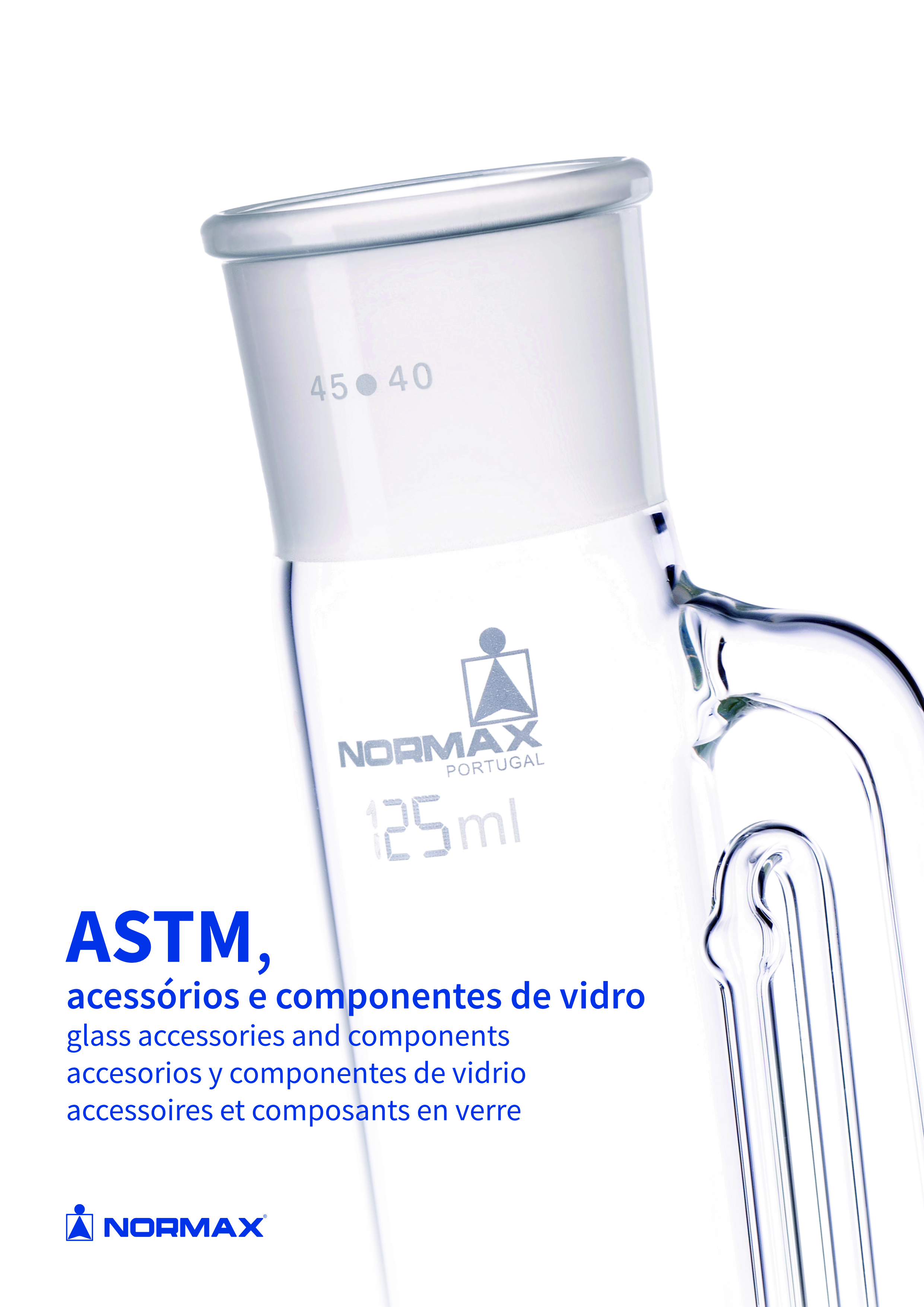 Capa do Catálogo Vidraria Laboratório 2024