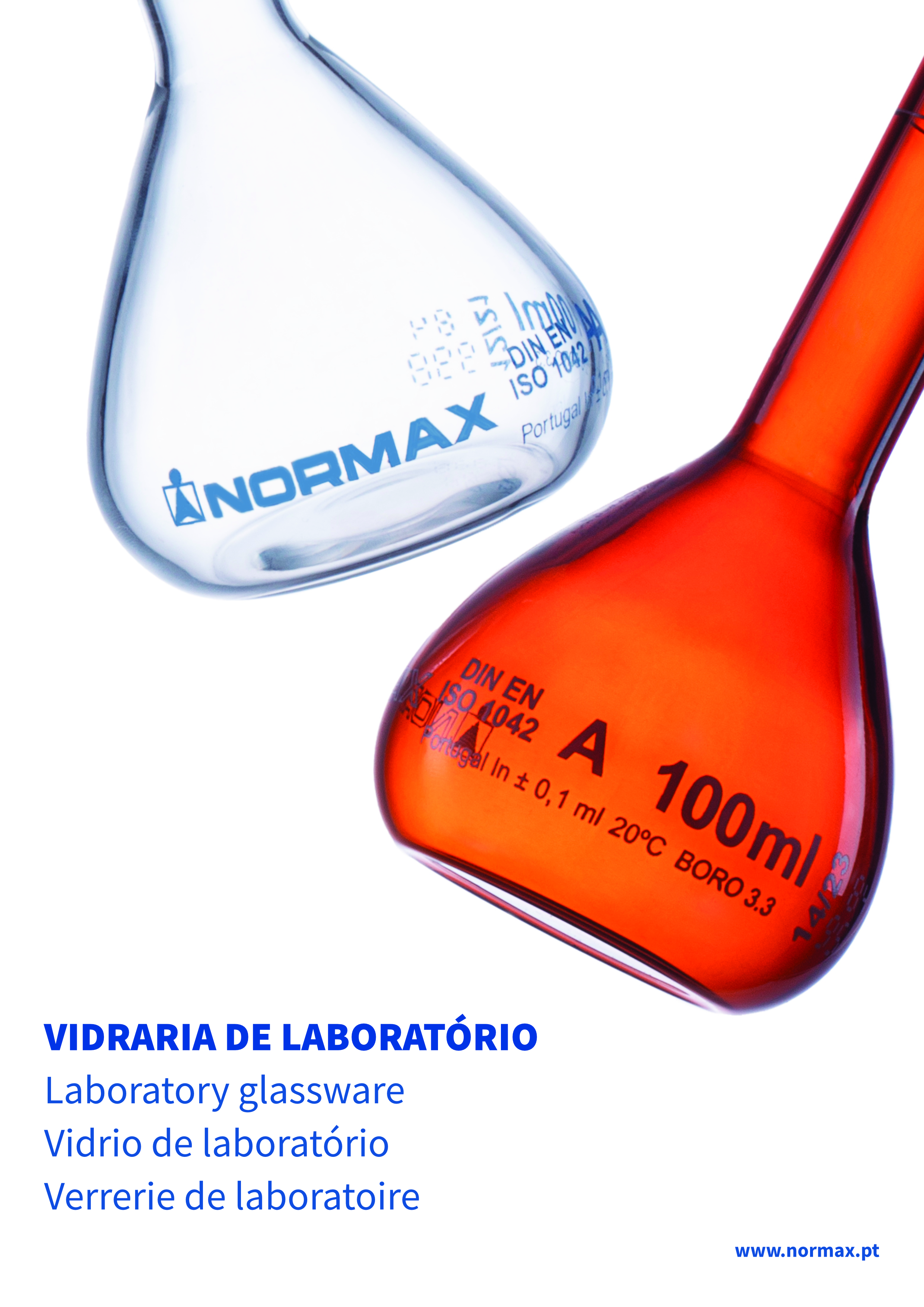 Capa do Catálogo Vidraria Laboratório 2024