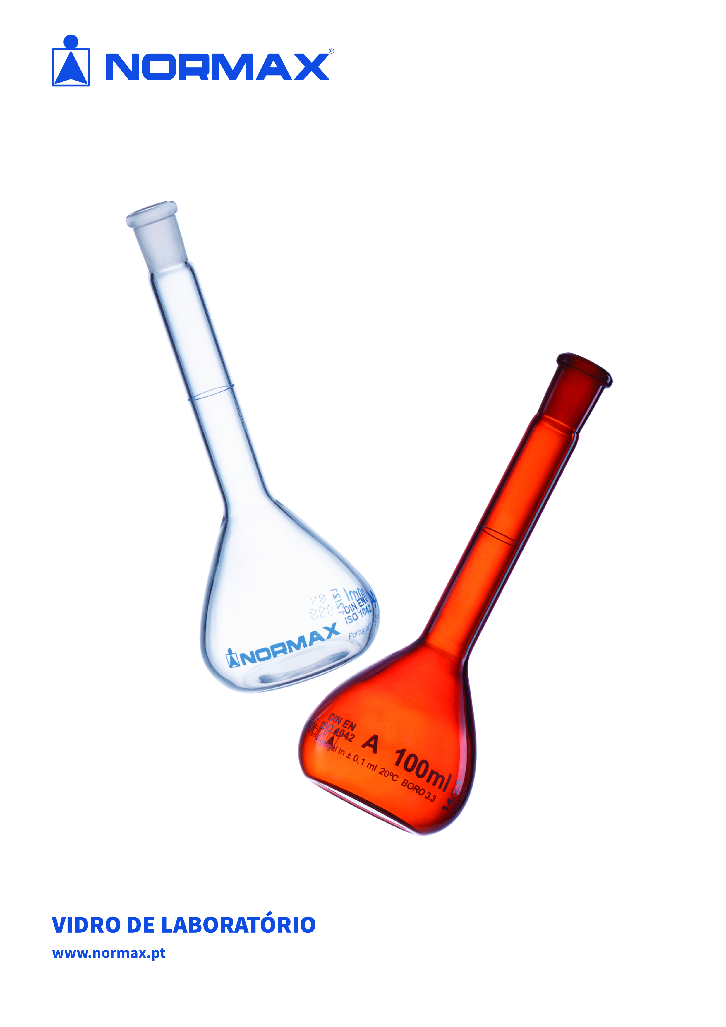 Capa do Catálogo Vidraria Laboratório 2024