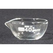 Evaporating dish flat bottom borosilicate glass 600 ml