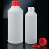 Frasco em polietileno, forma alta, com rosca 125 ml