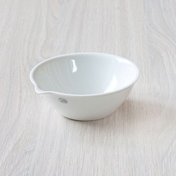 Cápsula de evaporação porcelana JIPO, f/plano 93 ml , 86x33mm