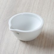 Almofariz porcelana não esmaltado, JIPO, 83 mm, 110 ml
