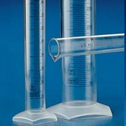 Proveta forma alta TPX grad. azul 50 ml