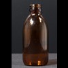 Frasco vidro âmbar tipo III, boca DIN 18, 20 ml