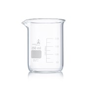 Copo forma baixa vidro boro 3.3. 250 ml