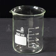 Copo forma baixa vidro boro 3.3.  5 ml