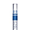 Pipeta dos aforo, imp. azul, clase AS, Normax 25 ml