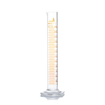 Proveta grad., impr. ambar, boro 3.3, classe A, Normax  25 ml